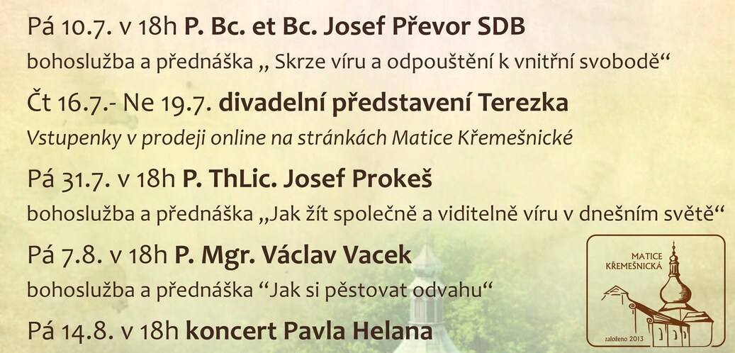 Křemešnické léto 2026