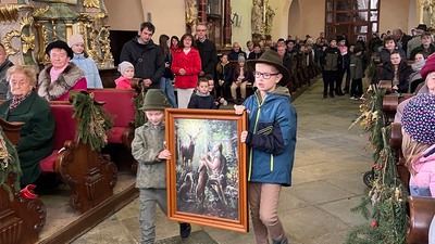Foto: Marie Benešová a Jan Beneš
