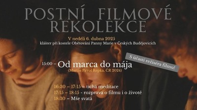 Č. BUDĚJOVICE: Postní filmové zastavení 2025