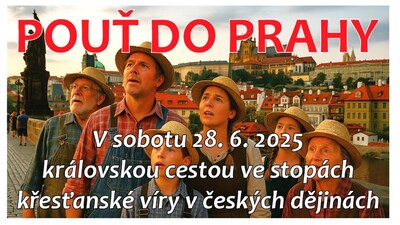 Pouť do Prahy – červen 2025
