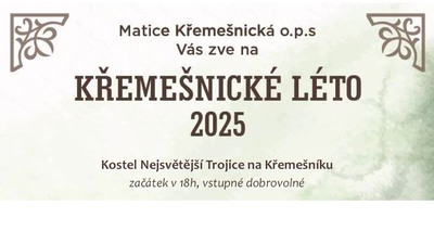 KŘEMEŠNICKÉ LÉTO 2025