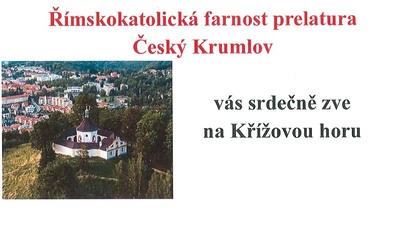 KŘÍŽOVÁ HORA U Č. KRUMLOVA: Poutní mše svatá