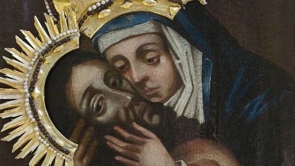 Matěj Pazourek, Pieta Přeštická. Autor: Muzejnice [CC BY-SA 4.0]