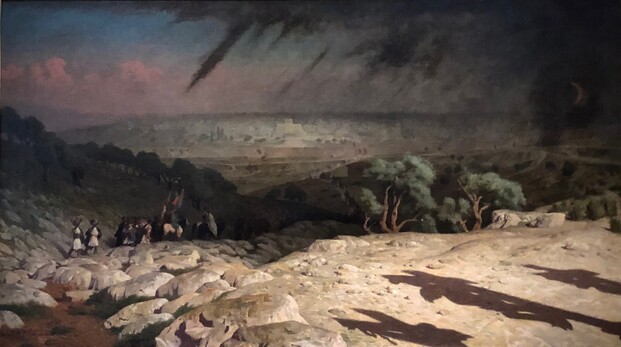 Golgotha-Consummatum Est 1867 Jean-Léon Gérome - Lumieres des etoiles