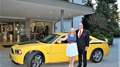 Foto: Zdeněk Mandelíček a Anička Mikešová Korbářová