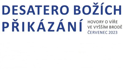 VYŠŠÍ BROD: Hovory o víře 2023