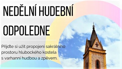HLUBOKÁ NAD VLTAVOU: Nedělní hudební odpoledne 2023