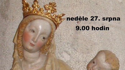 TŘEBOŇ: Poutní slavnost Panny Marie Královny 2023