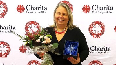 Petra Vohlídalová získala Cenu Charity ČR za rok 2023