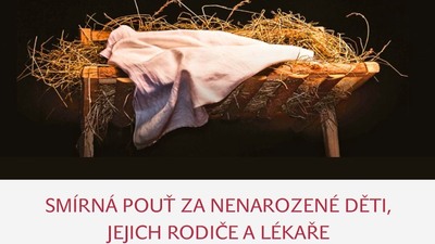 PRAHA: Pouť Modliteb za nejmenší s biskupem Vlastimilem Kročilem 2023