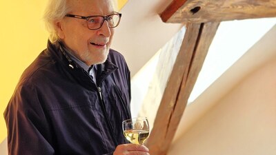 Profesor Karel Skalický 30. dubna 2024; Foto: Kamila Horáková