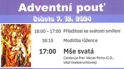 KÁJOV: Adventní pouť 2024